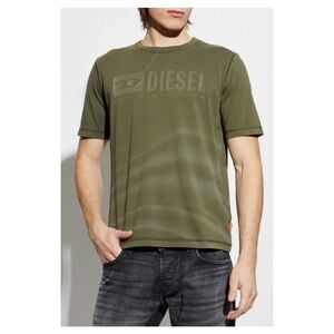 Diesel Men's Dark Green Short Sleeve shirt